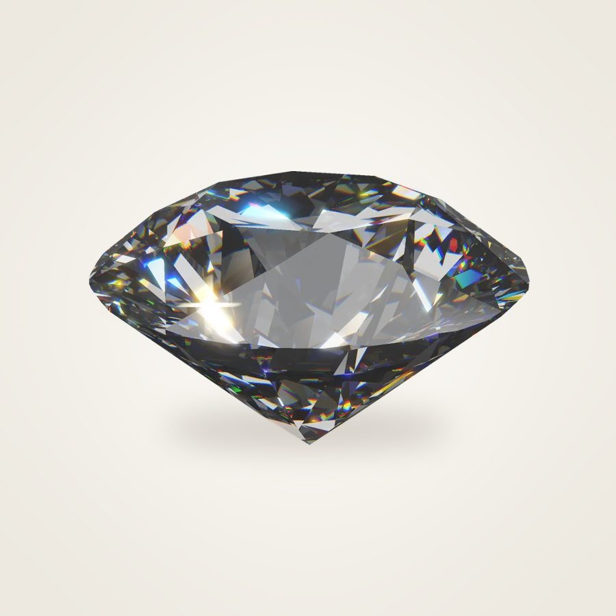 Round brilliant, polished diamonds by Dash Gems